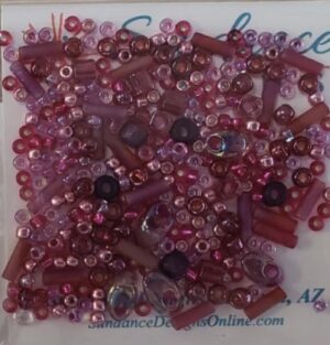 Sundance Color Vibe Beads - Raspberry NEW COLOR