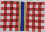 KCN Designers - Gingham Clutch - Red