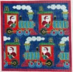 KCN Designers - Santa Train Pillow