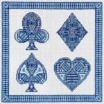 KCN Designers - Blue Suits Square Pillow