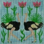 KCN Designers - Ostriches with Palms
