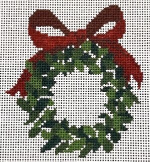 KCN Designers - Monogramable Wreath in Red