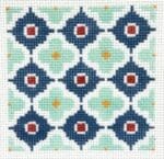 KCN Designers - Teal Moroccan Tile