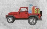 KCN Designers - Santa Driving a Jeep