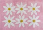KCN Designers - Courteney Six Flowers - Pink and Gold