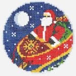 KCN Designers - Santa's Sleigh Round