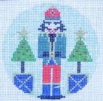 KCN Designers - Blue Nutcracker Round