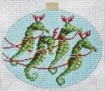 Kirk & Bradley - Festive Sea Friends - Seahorses
