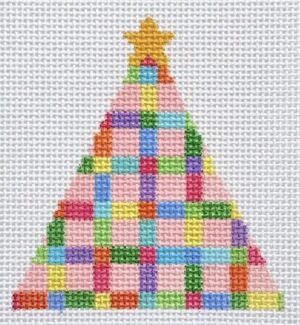 KCN Designers - Multi Colored Plaid Tree