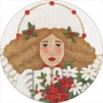 Melissa Shirley Designs - Bouquet Angel Ornament