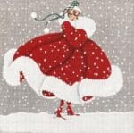 Melissa Shirley Designs - Snowy Day Lady