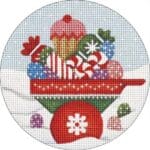 Melissa Shirley Designs - Candy Cart Ornament