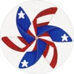 Melissa Shirley Designs - Pinwheel Ornament (5 Designs)