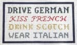 Pip & Roo Needleworks - Drink, Kiss, Drink Wear