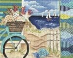 Kelly Clark Needlepoint - Beachcombing