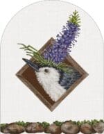 Melissa Shirley Designs - Lilac Party Window Blue Bird