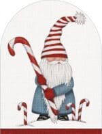 Melissa Shirley Designs - Candy Cane Gnome