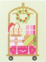 Kirk & Bradley - Luggage Cart Christmas