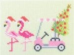 Kirk & Bradley - Golf Buggy/Flamingo