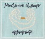 Kirk & Bradley - Pearls are Always Appropriate