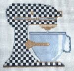 NDLPT Designs - Black and White Check Mixer