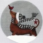 Julie Mar & Friends - Dachshund Ornament - Joy