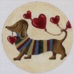 Julie Mar & Friends - Dachshund - Valentine