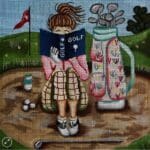 Gayla Elliott Designs - Stitching Girl Golf