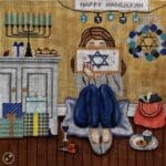 Gayla Elliott Designs - Stitching Girl Hanukkah