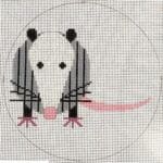 Charley Harper Needlepoint - Opossum