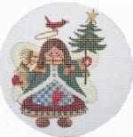 Julie Mar & Friends - Xmas Plaids - Angel