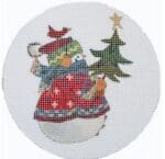 Julie Mar & Friends - Xmas Plaids - Snowman