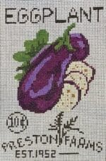 Laura Love Designs - Eggplant Seed Packet