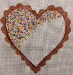 Laura Love Designs - Sprinkle Heart Cookie