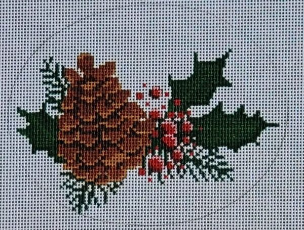Laura Love Designs - Pinecone Oval Ornament