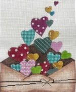 Alice Peterson Company - Envelope with Hearts