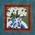 Alice Peterson Company - White Rose in Coffee Cup