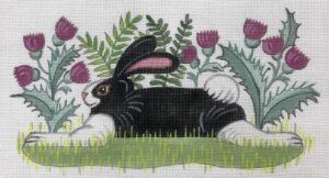 Alice Peterson Company - Rabbit in Purple Thistle