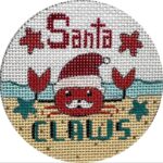 Alice Peterson Company - Santa Claws Ornament