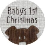 Alice Peterson Company - Baby's First Christmas Teddy Ornament