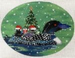 Scott Church Needlepoint - The Loon Family