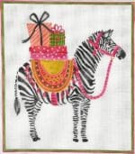Kate Dickerson Needlepoint - Party Animal Zebra