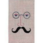 Zecca Designs - Moustache Man Passport Cover