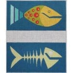 Zecca Designs - New Fish and Bones Eye Glasses Case