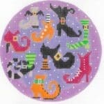 The Meredith Collection -  Colorful Witch Boots