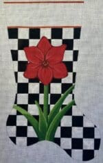 Raymond Crawford - Checkered Amaryllis Stocking
