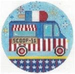 The Meredith Collection - Food Truck - Red, White and Scoop
