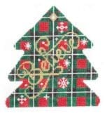 The Meredith Collection - Tree Shaped Plaid Believe