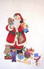 Alexa Designs -  Santa holding Hobby Horse (7237)