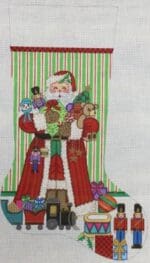 Alexa Designs - Santa holding Toys Boy (7328)